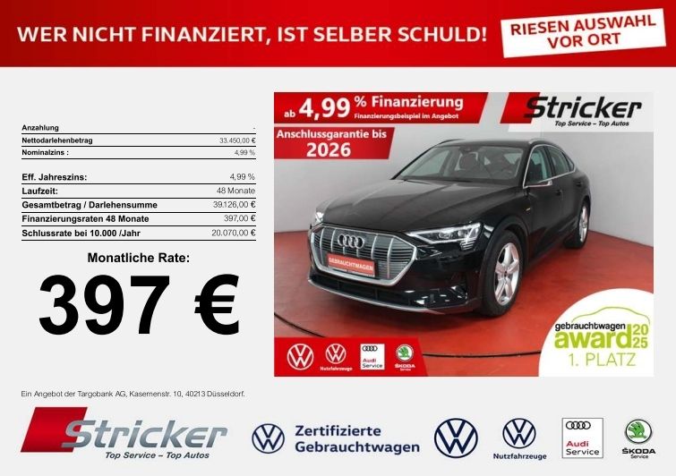 Audi e-tron 22.224 km 32.949 &euro; Detmold 32760