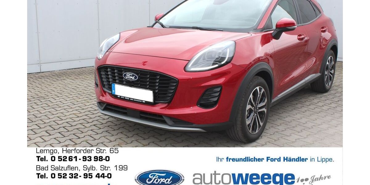 Ford Puma 7.790 km 24.490 &euro; Bad Salzuflen 32107
