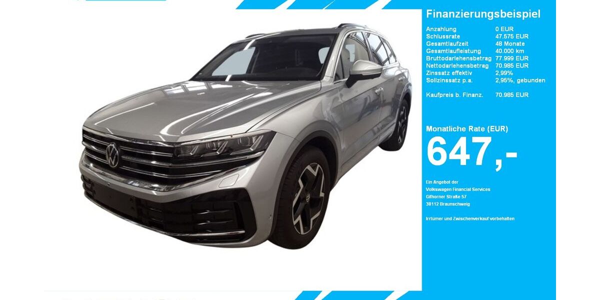 VW Touareg 11.216 km 70.985 &euro; Gütersloh 33334