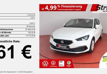 Seat Leon 22.875 km 20.949 &euro; Detmold 32760