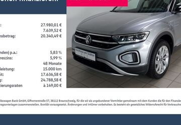 VW T-Roc 27.000 km 26.980 &euro; Rietberg 33397
