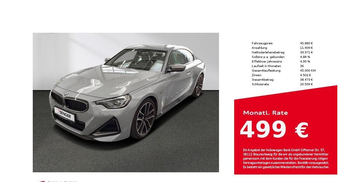 BMW M240i 37.860 km 45.880 &euro; Bielefeld 33609