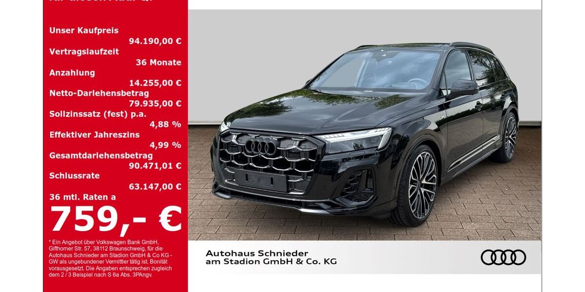 Audi Q7 1.500 km 94.190 &euro; Herford 32052