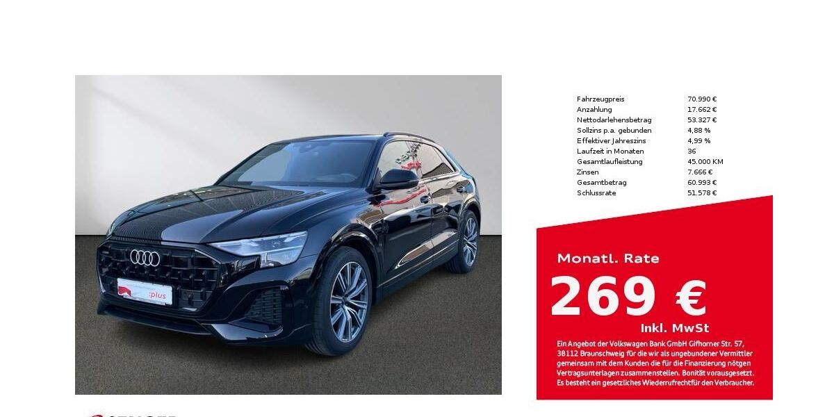 Audi Q8 19.962 km 69.880 &euro; Bielefeld 33609