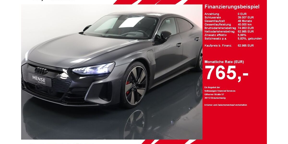 Audi RS e-tron GT 95.873 km 62.985 &euro; Gütersloh 33334