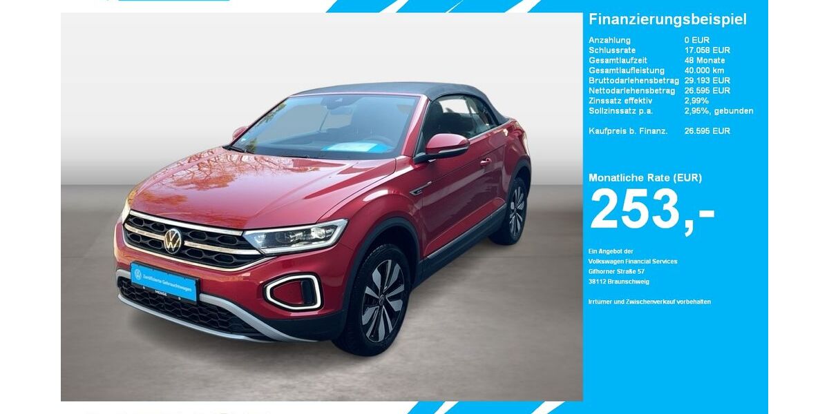 VW T-Roc 5.792 km 26.595 &euro; Gütersloh 33334