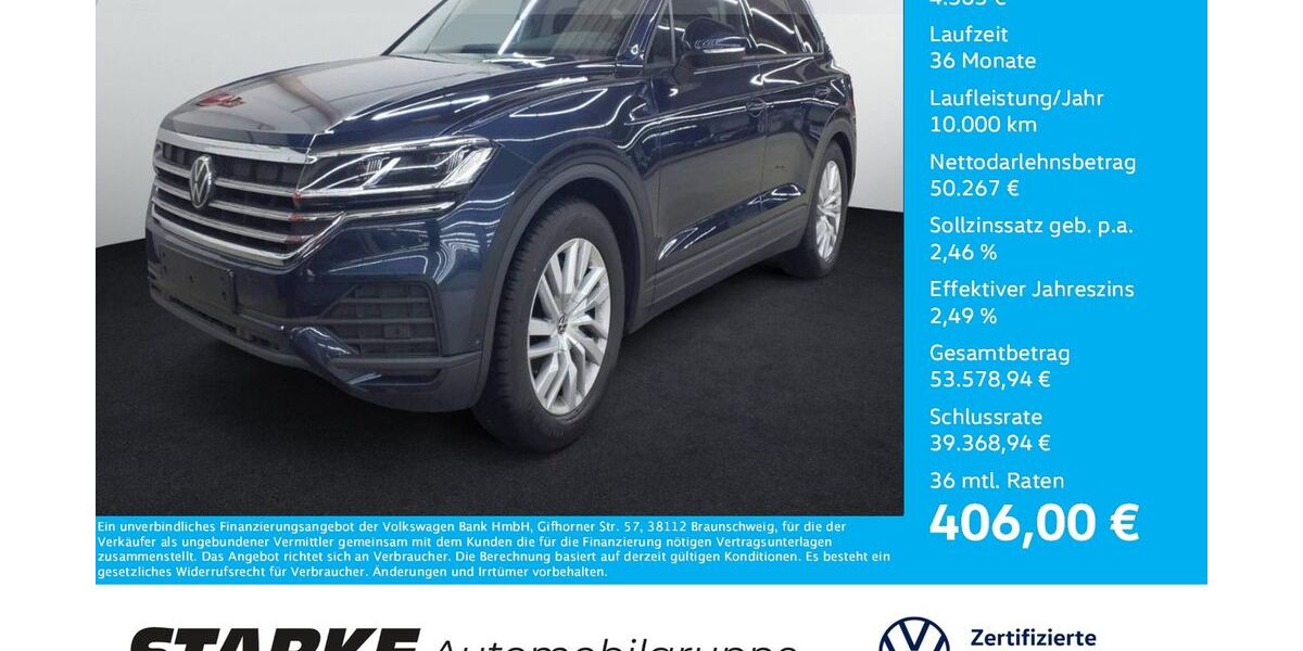 VW Touareg 22.295 km 53.980 &euro; Versmold 33775