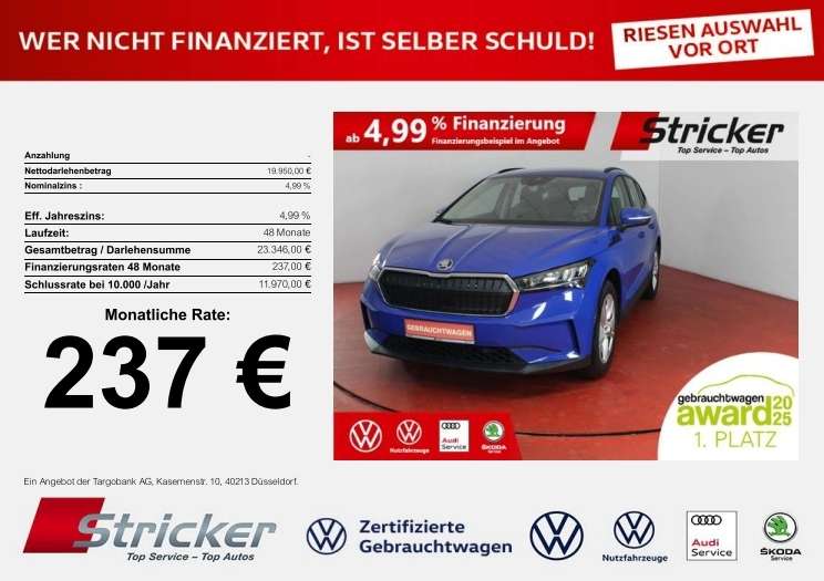 Skoda Enyaq 22.495 km 19.949 &euro; Detmold 32760