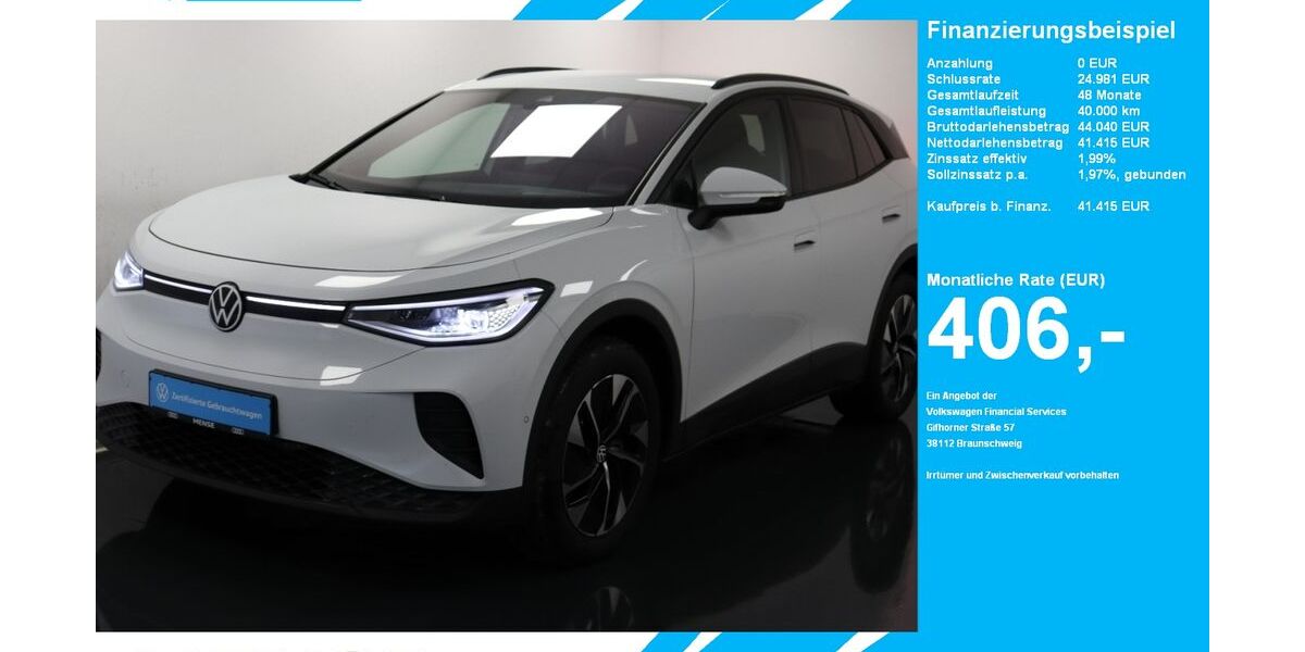 VW ID.4 15.617 km 41.415 &euro; Gütersloh 33334