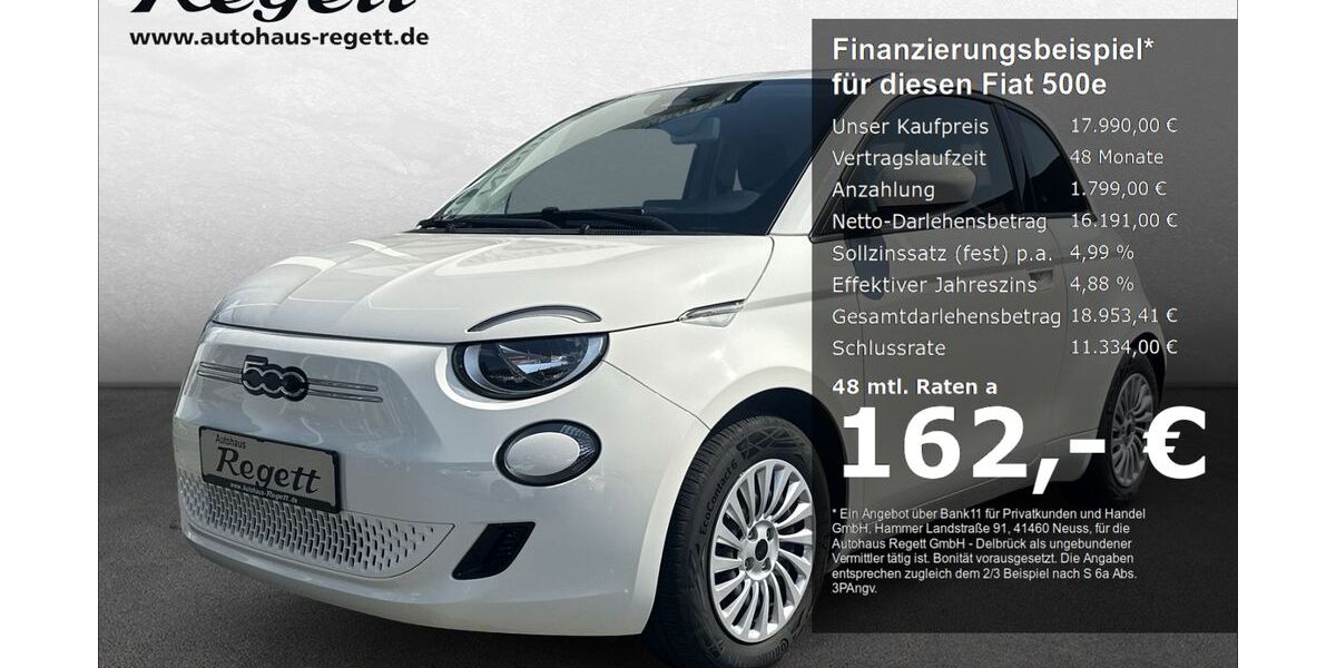 Fiat 500e 17.175 km 17.990 &euro; Delbrück-Westenholz 33129