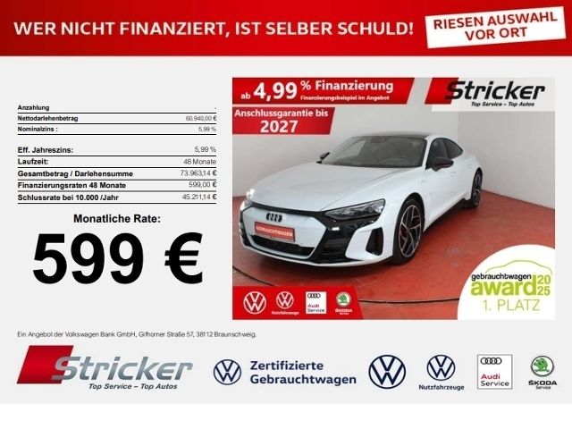 Audi RS e-tron GT 44.340 km 58.989 &euro; Detmold 32760