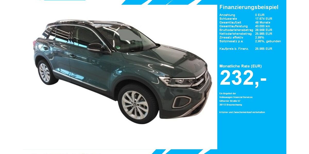 VW T-Roc 11.728 km 25.985 &euro; Gütersloh 33334