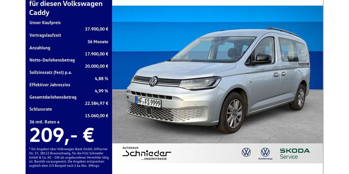 VW Caddy 15.000 km 37.900 &euro; Herford 32051