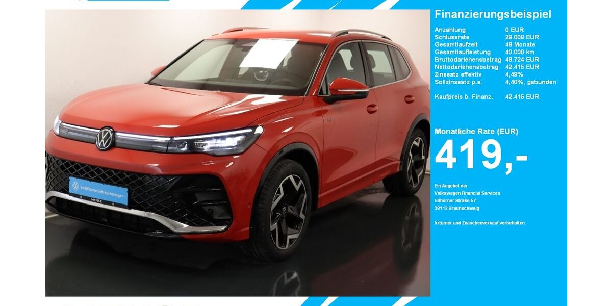 VW Tiguan 7.170 km 42.415 &euro; Gütersloh 33334