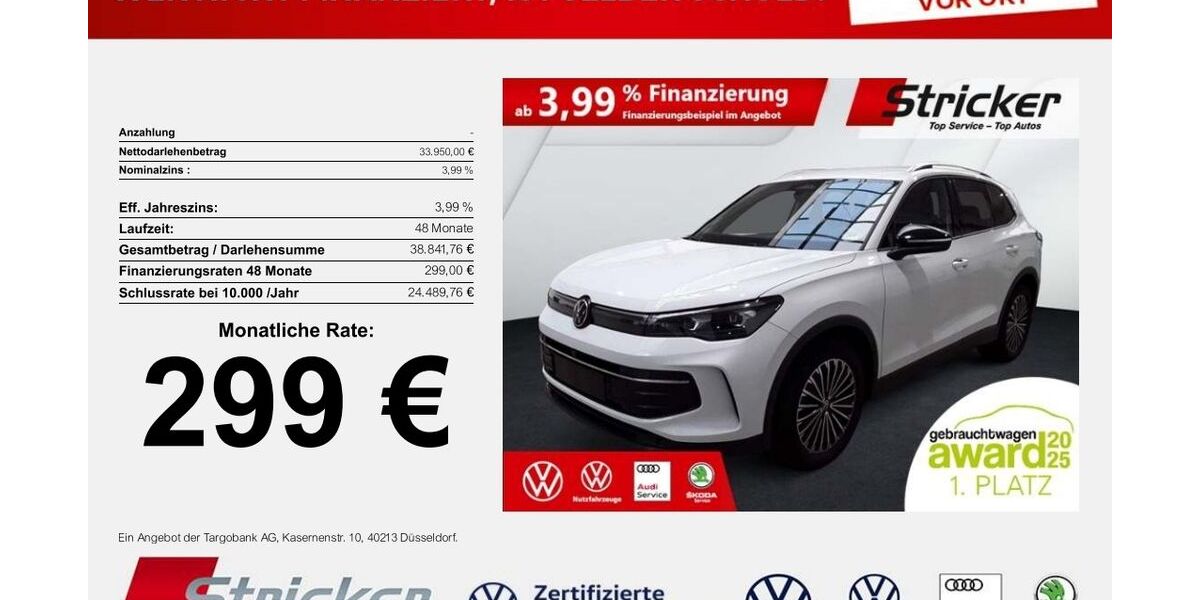 VW Tiguan 32.968 km 33.949 &euro; Detmold 32760