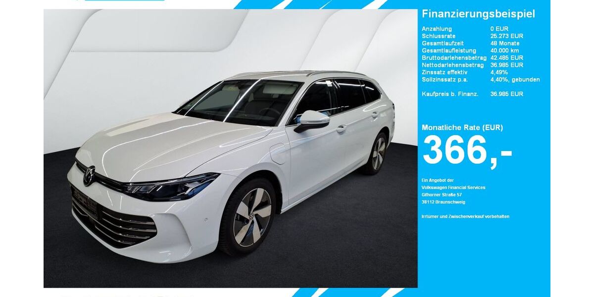 VW Passat Variant 16.581 km 36.985 &euro; Gütersloh 33334