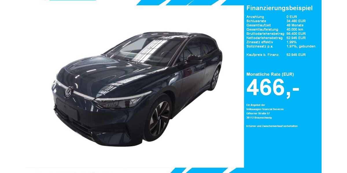 VW ID.7 30.030 km 52.945 &euro; Gütersloh 33334