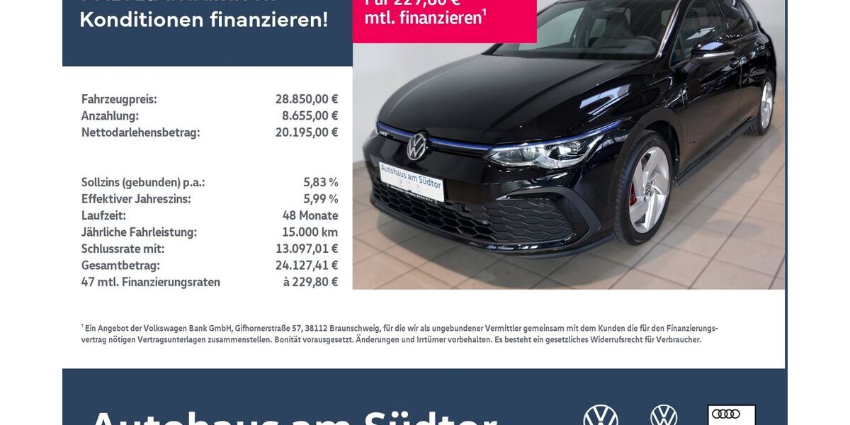 VW Golf 31.903 km 28.850 &euro; Rietberg 33397