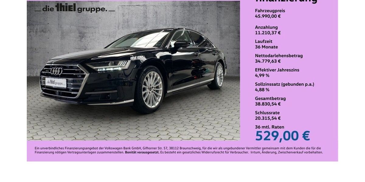 Audi A8 99.920 km 45.990 &euro; Rheda-Wiedenbrück 33378