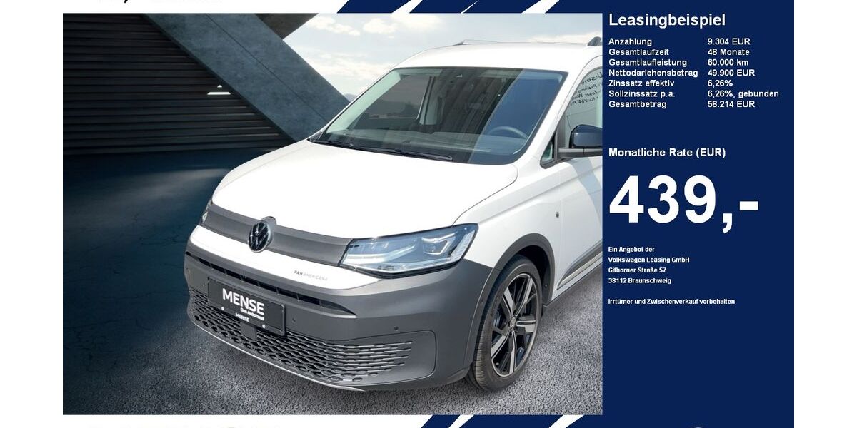 VW Caddy 1.500 km 49.900 &euro; Gütersloh 33334