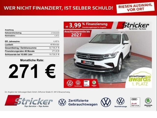 VW Tiguan 56.715 km 27.449 &euro; Detmold 32760