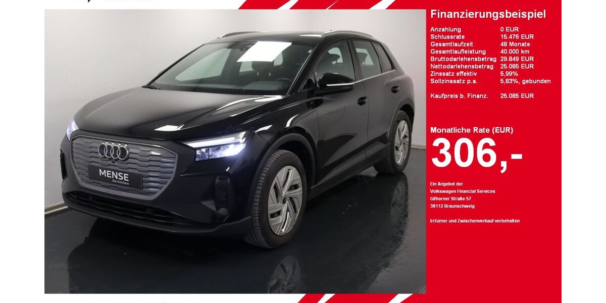 Audi Q4 e-tron 48.086 km 25.085 &euro; Gütersloh 33334