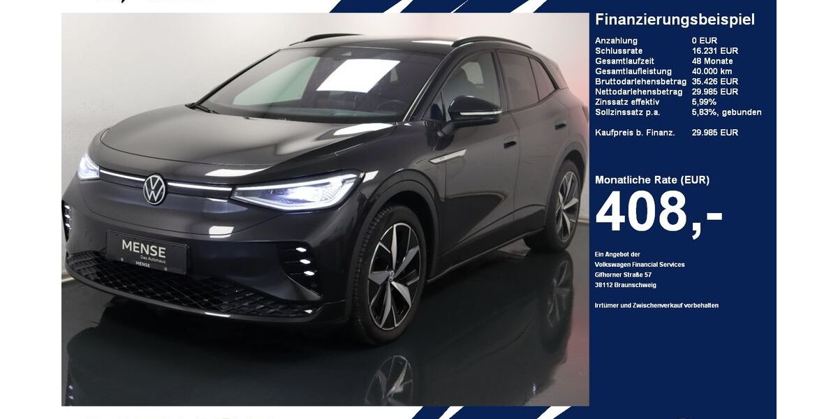 VW ID.4 63.657 km 29.985 &euro; Gütersloh 33334