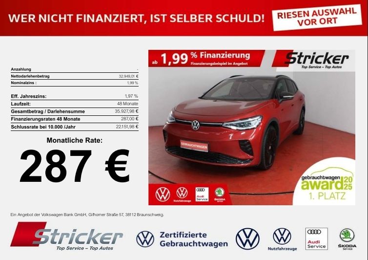 VW ID.4 20.238 km 31.949 &euro; Detmold 32760