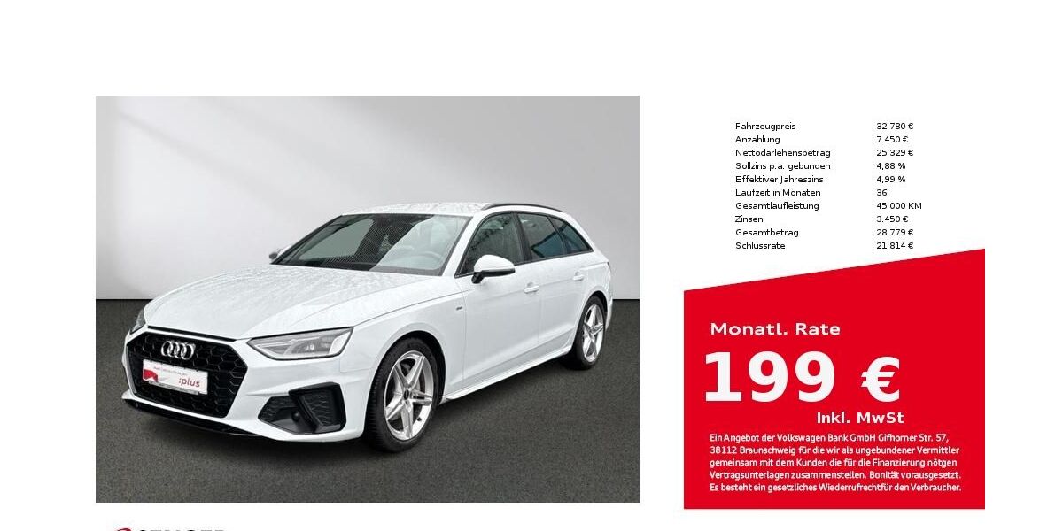 Audi A4 46.059 km 32.480 &euro; Bielefeld 33609
