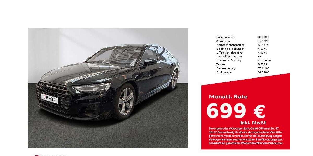 Audi S8 73.800 km 86.880 &euro; Bielefeld 33609