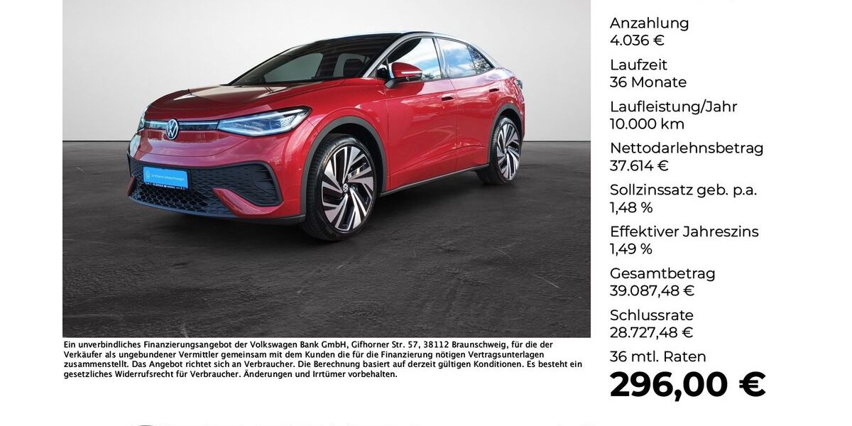 VW ID.5 4.333 km 40.790 &euro; Versmold 33775