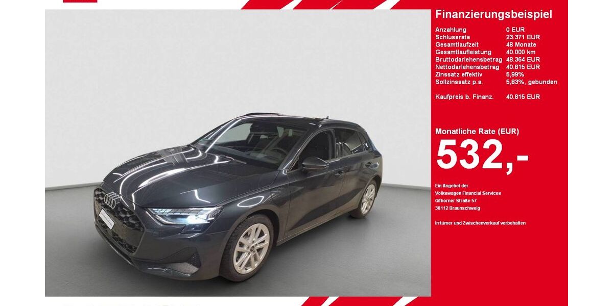 Audi A3 7.028 km 40.815 &euro; Gütersloh 33334