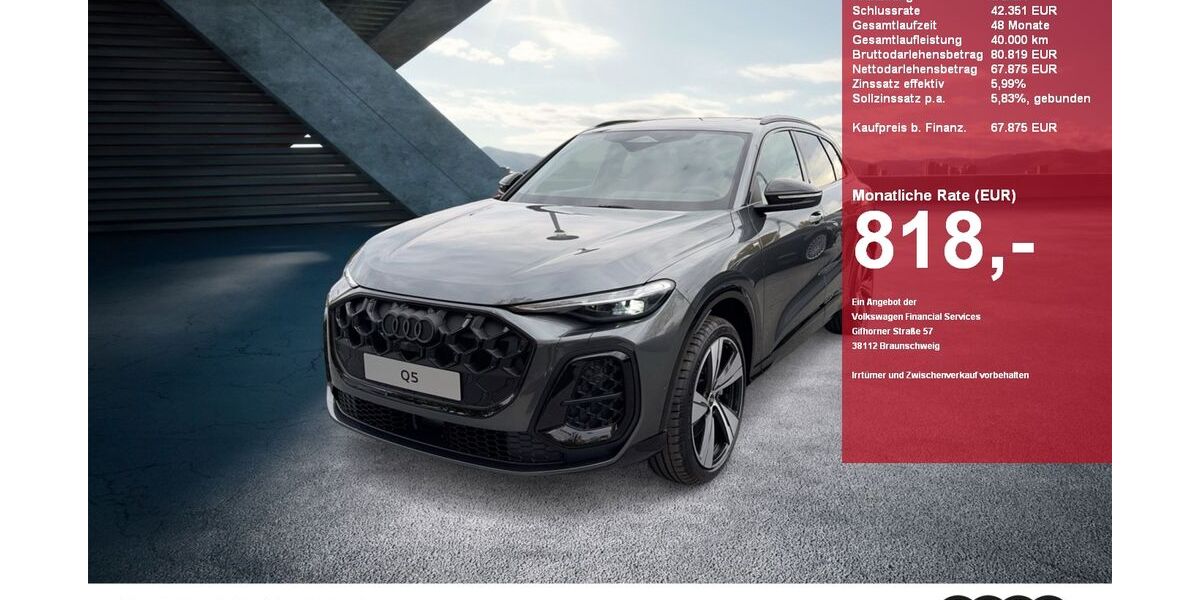 Audi Q5 11.500 km 67.875 &euro; Gütersloh 33330