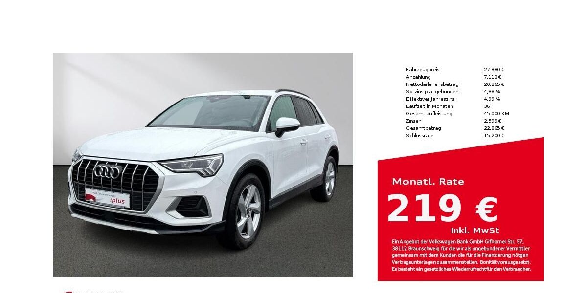 Audi Q3 71.820 km 26.880 &euro; Bielefeld 33609