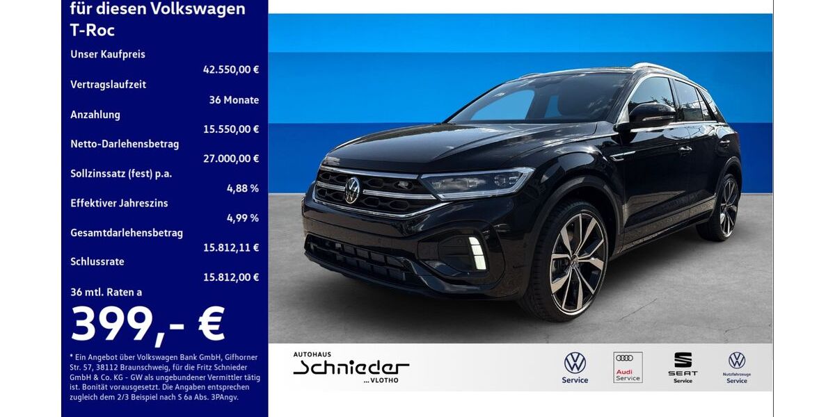 VW T-Roc 20.000 km 42.550 &euro; Herford 32051