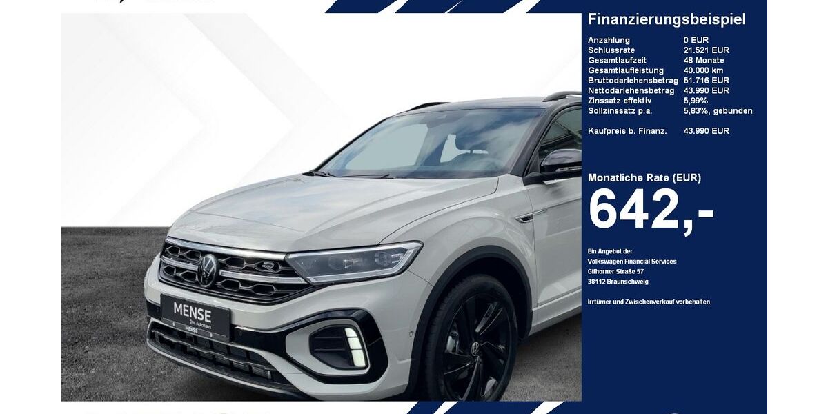 VW T-Roc 12.000 km 43.990 &euro; Gütersloh 33334