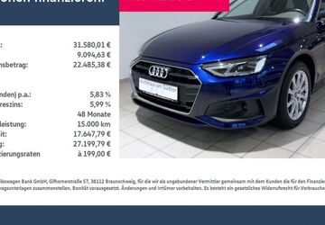 Audi A4 23.533 km 31.580 &euro; Rietberg 33397