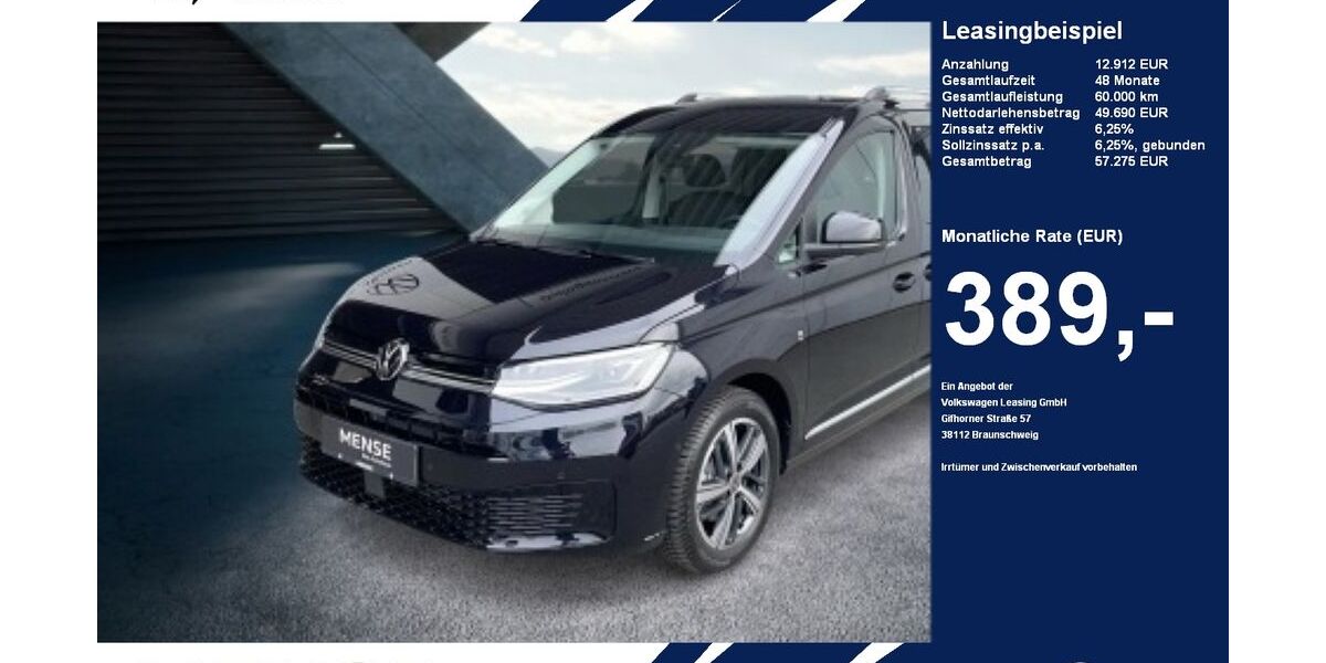 VW Caddy Maxi 2.750 km 45.590 &euro; Gütersloh 33334