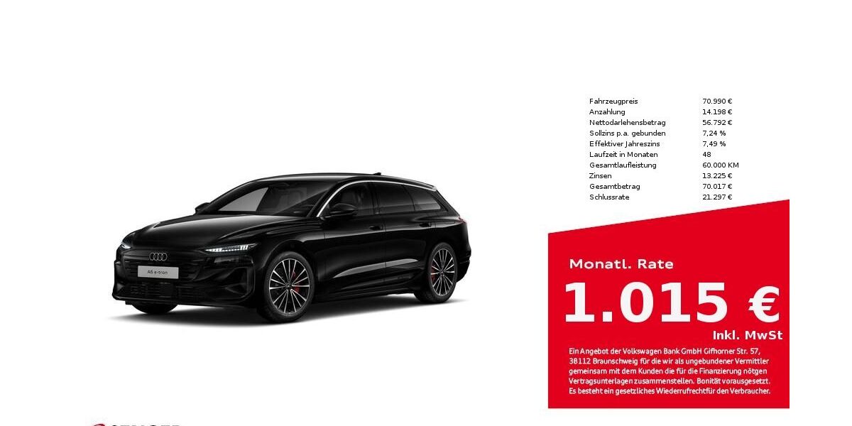 Audi A6 e-tron 21.464 km 70.990 &euro; Bielefeld 33609