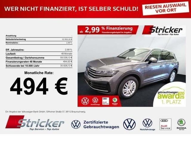 VW Touareg 21.005 km 52.949 &euro; Detmold 32760