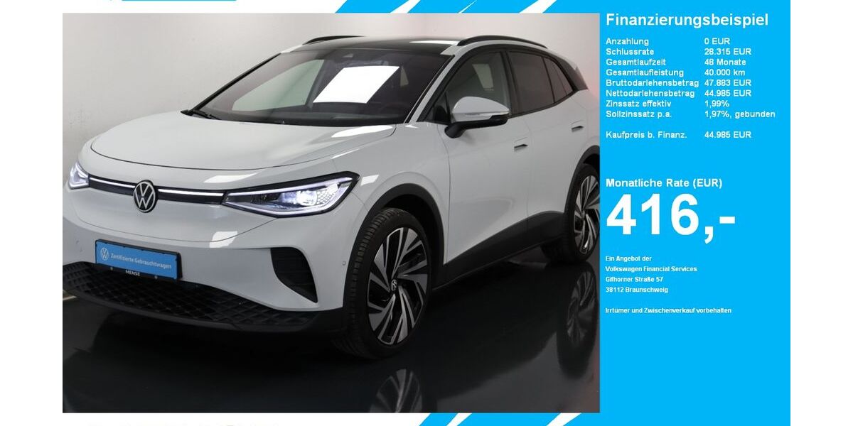 VW ID.4 13.788 km 44.985 &euro; Gütersloh 33334