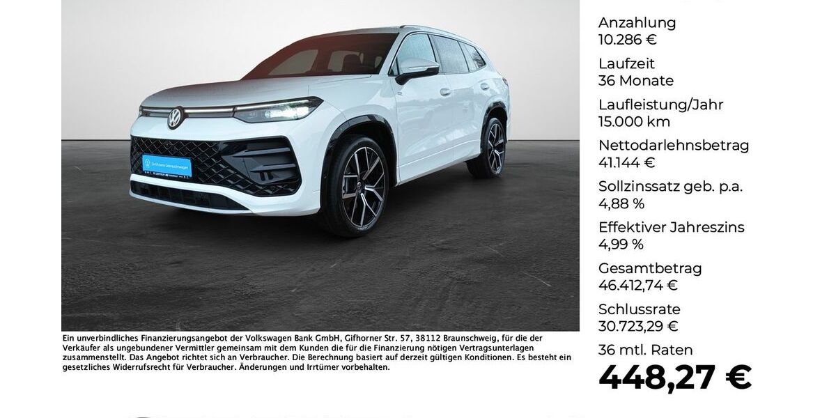 VW Tayron 14.495 km 51.430 &euro; Versmold 33775