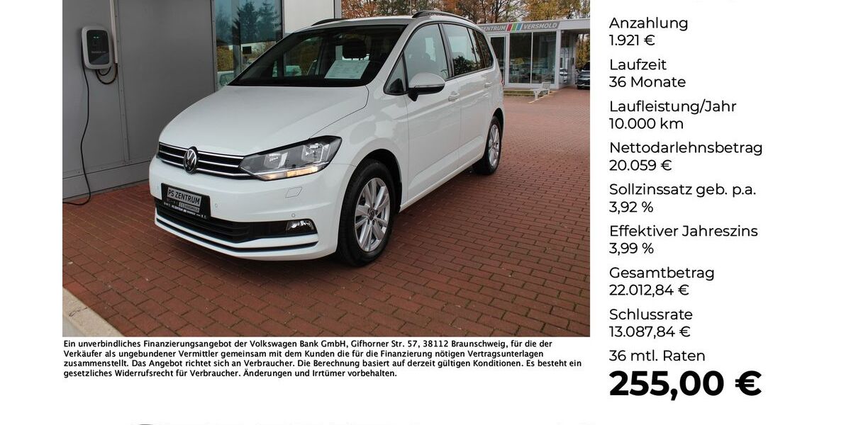 VW Touran 131.095 km 20.990 &euro; Versmold 33775