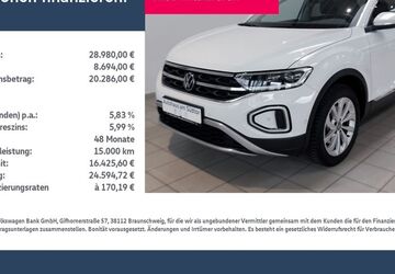 VW T-Roc 25.360 km 28.980 &euro; Rietberg 33397