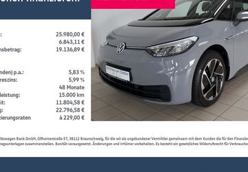 VW ID.3 22.000 km 25.980 &euro; Rietberg 33397