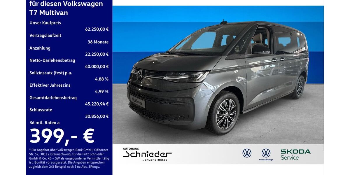 VW T7 Multivan 7.500 km 62.250 &euro; Herford 32051