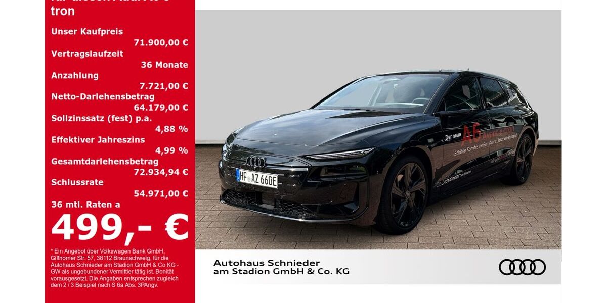 Audi A6 e-tron 16.500 km 71.900 &euro; Herford 32052
