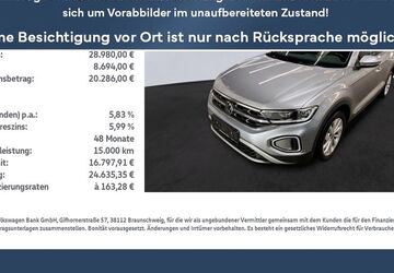 VW T-Roc 21.113 km 28.980 &euro; Rietberg 33397
