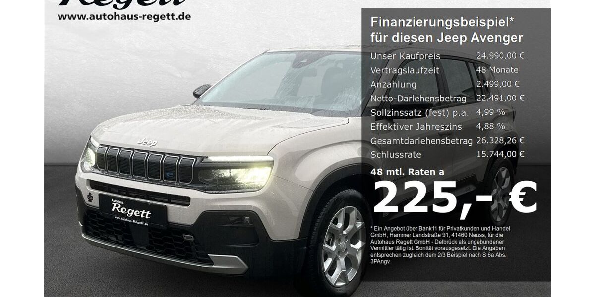 Jeep Avenger 14.180 km 24.490 &euro; Delbrück-Westenholz 33129