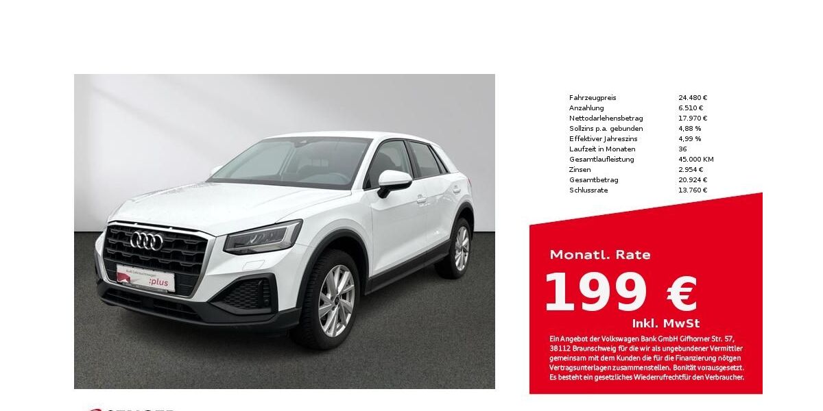 Audi Q2 46.395 km 24.480 &euro; Bielefeld 33609